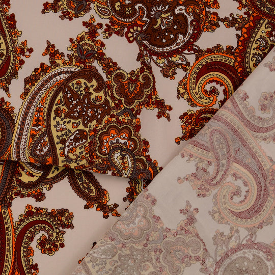 Strech Popeline - Paisley