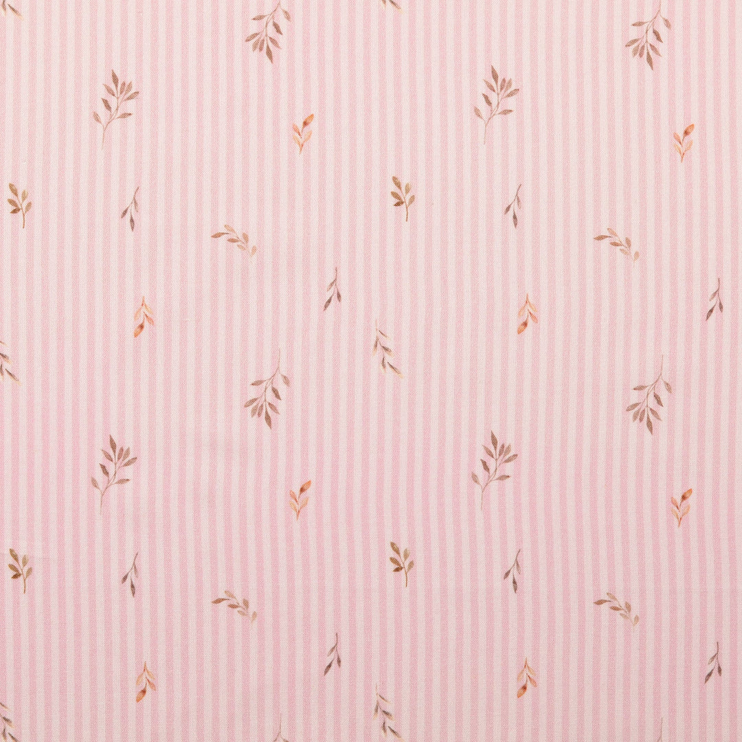 Baumwolle - Blätter Rosa