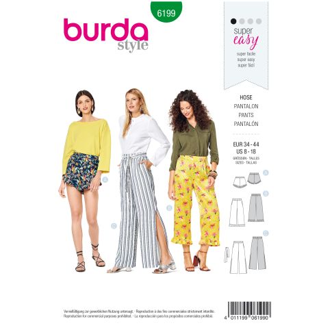 Burda Sewing Pattern 6199