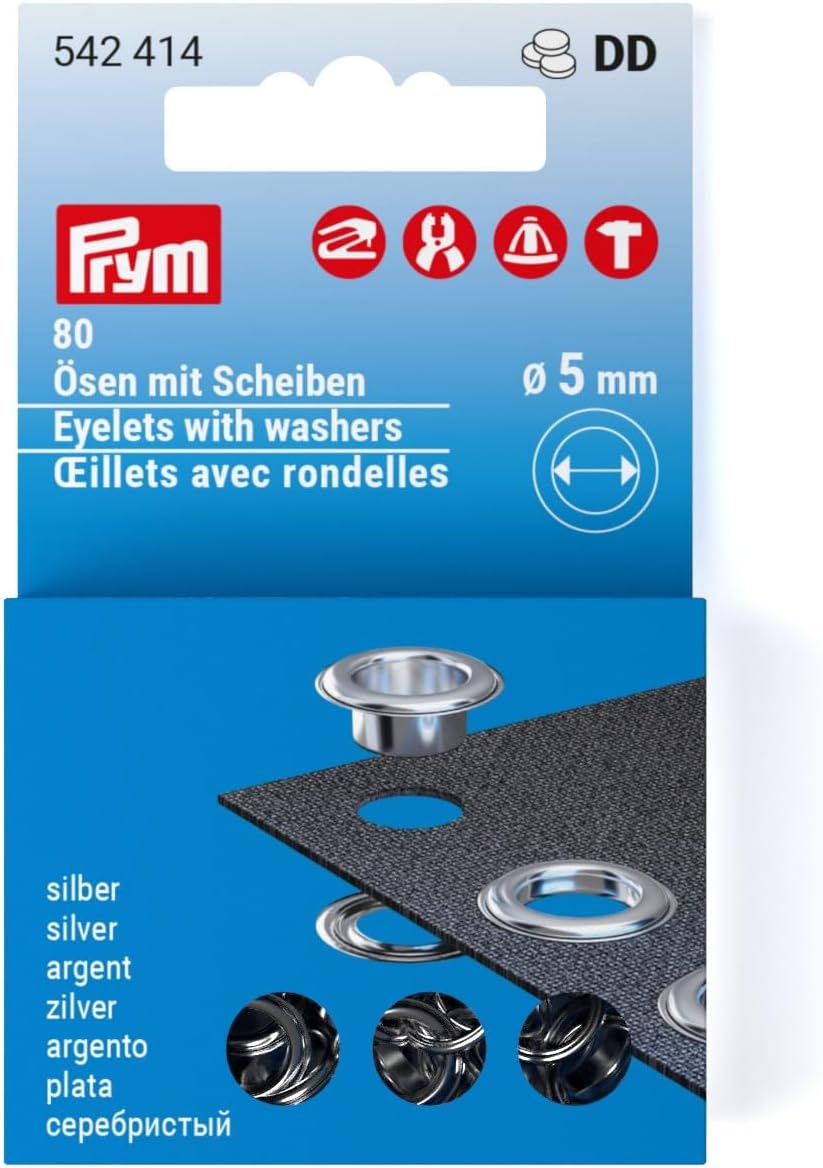 Nachfüllset Ösen mit Scheiben verschiedene Größen