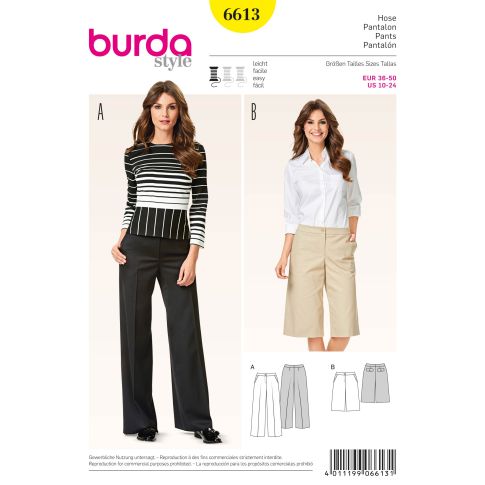 Burda Sewing Pattern 6613