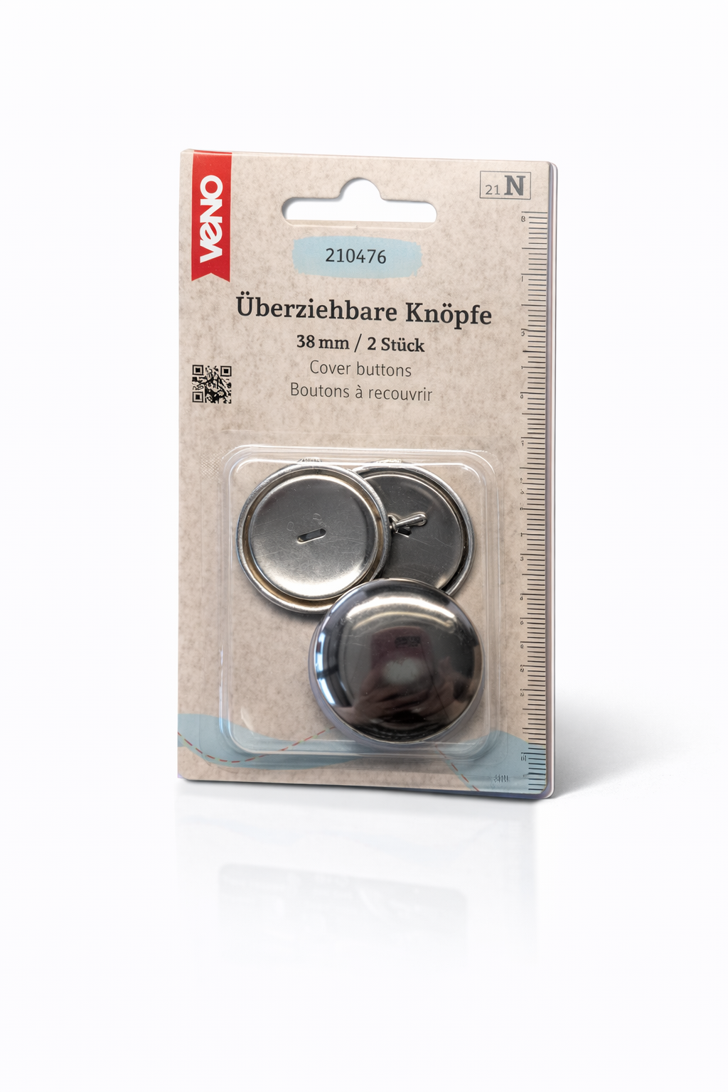 Überziehbare Knöpfe