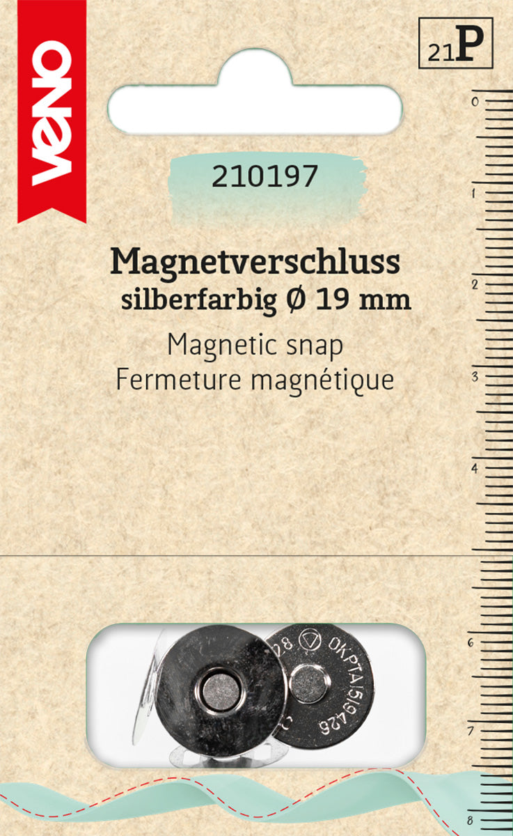 Veno Magnet-Verschluss 19mm