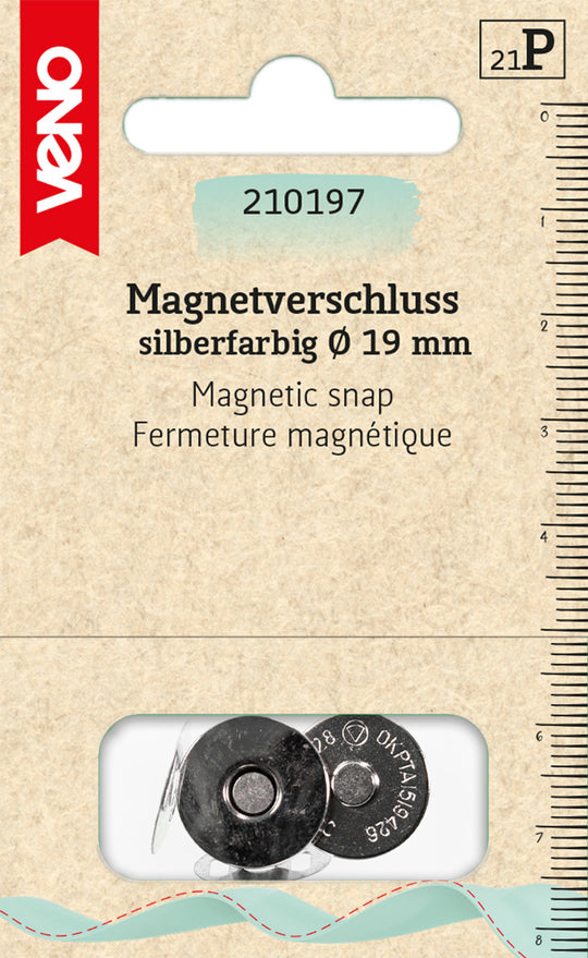 Veno Magnet-Verschluss 19mm