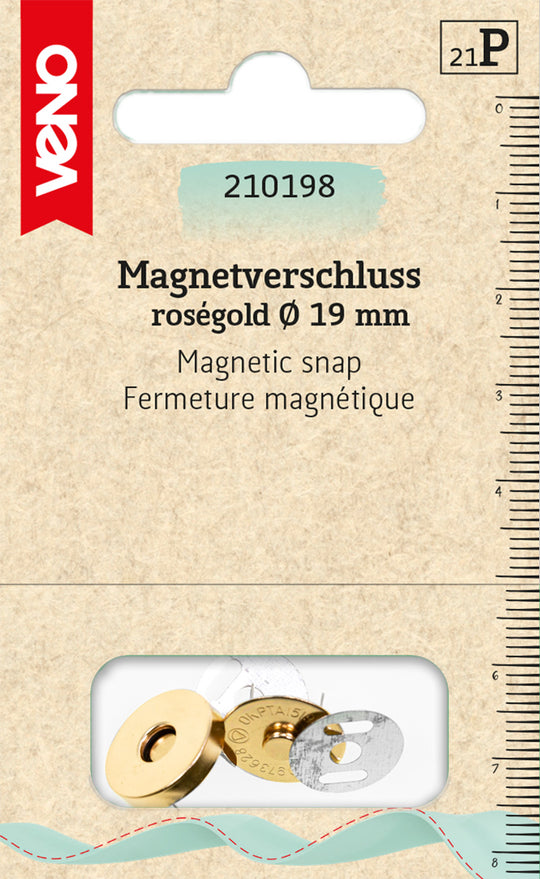 Veno Magnet-Verschluss 19mm