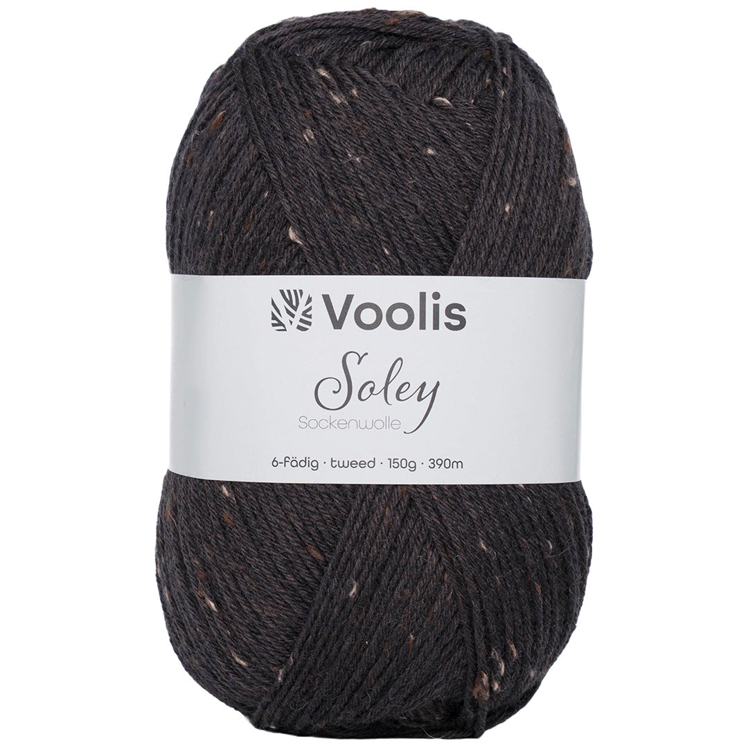Voolis Sockenwolle 6-fädig Tweed 150g