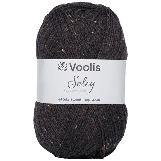 Voolis Sockenwolle 6-fädig Tweed 150g