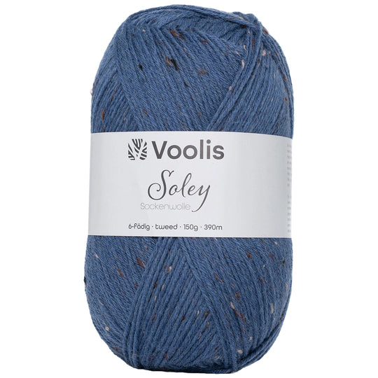 Voolis Sockenwolle 6-fädig Tweed 150g