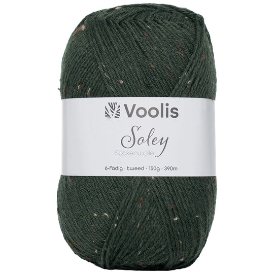Voolis Sockenwolle 6-fädig Tweed 150g