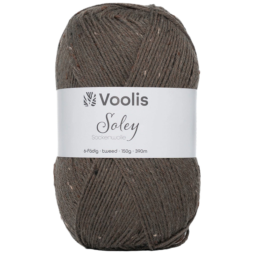 Voolis Sockenwolle 6-fädig Tweed 150g