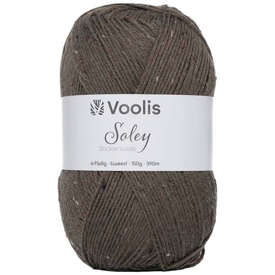 Voolis Sockenwolle 6-fädig Tweed 150g
