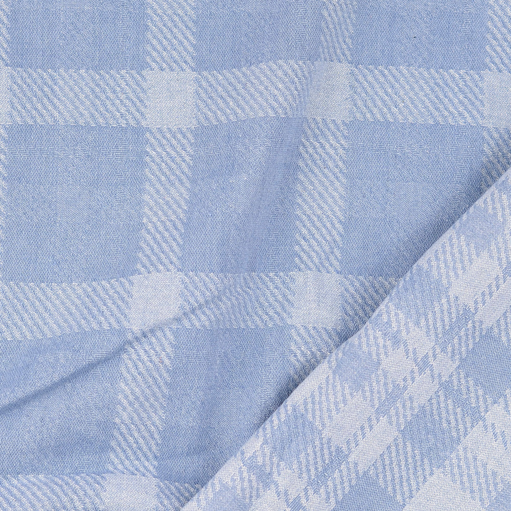 Jeans Jaquard - Hellblau