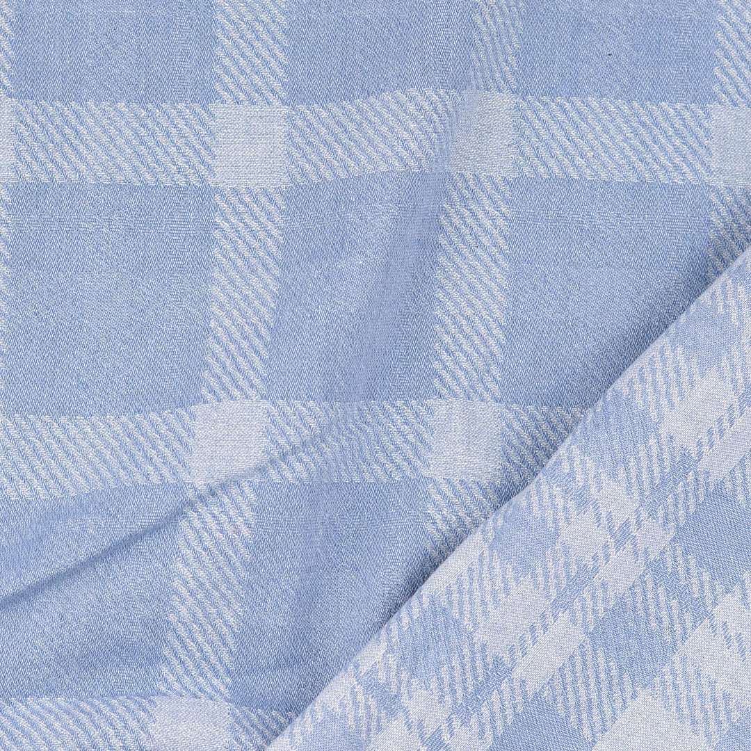Jeans Jaquard - Hellblau