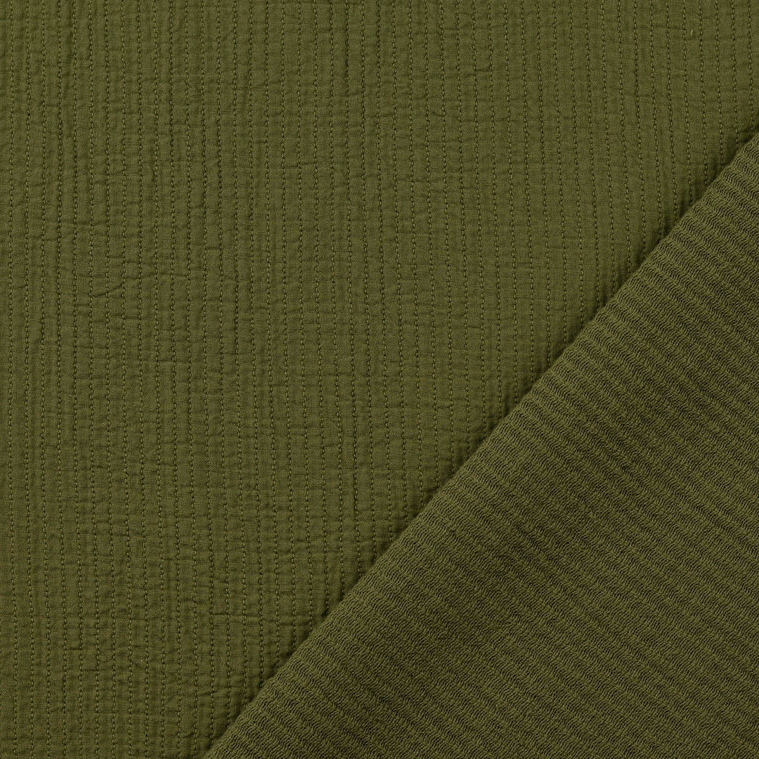 Baumwolle - gewebt Khaki