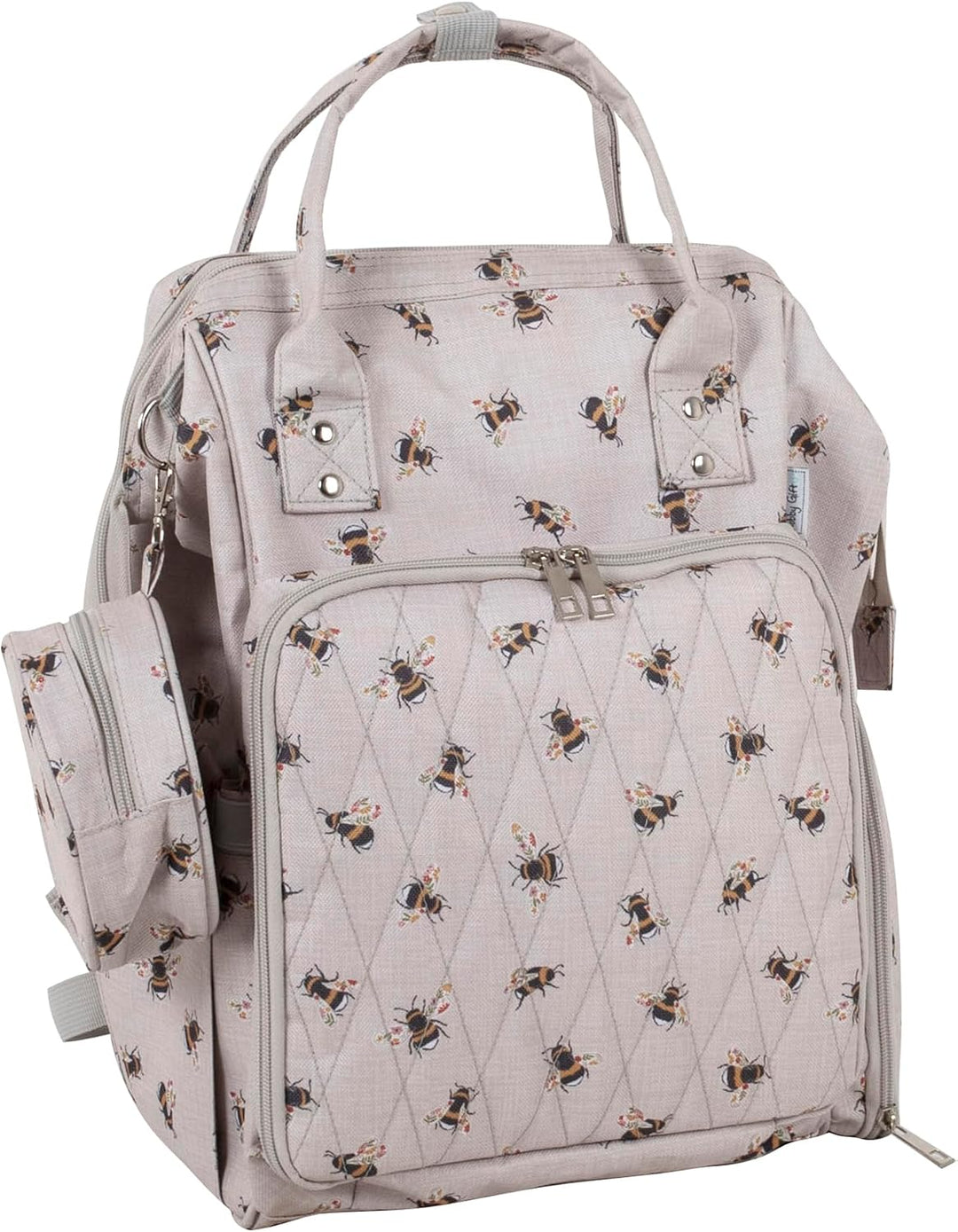Aufbewahrungsrucksack für Hobby- und Nähbedarf - Biene