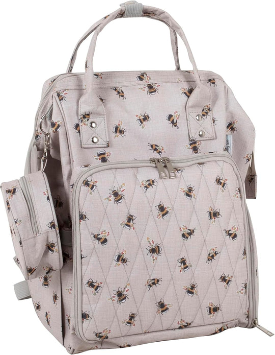 Aufbewahrungsrucksack für Hobby- und Nähbedarf - Biene