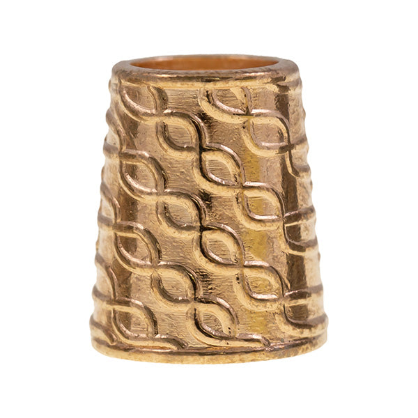 Kordelenden gold
