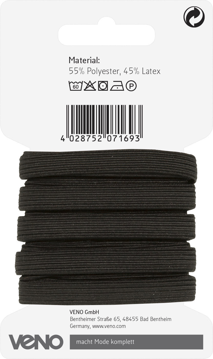 Super Elastic Schwarz 8mm 3m