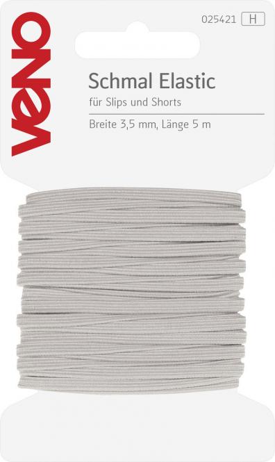 Schmal elastic 3,5mm weiß
