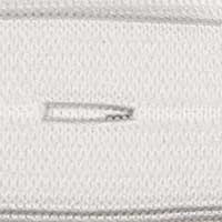 Knopfloch Elastic weiß