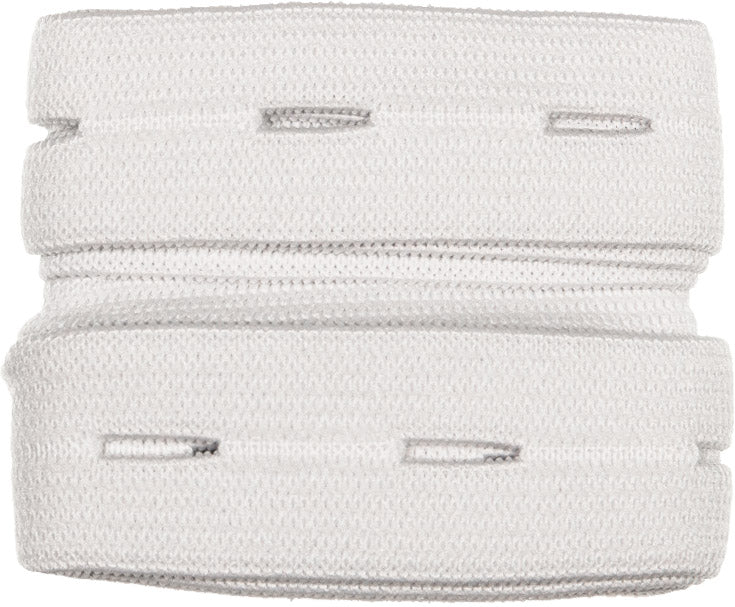 Knopfloch Elastic weiß