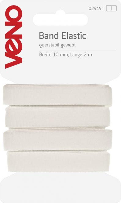 Band Elastic 10mm weiß