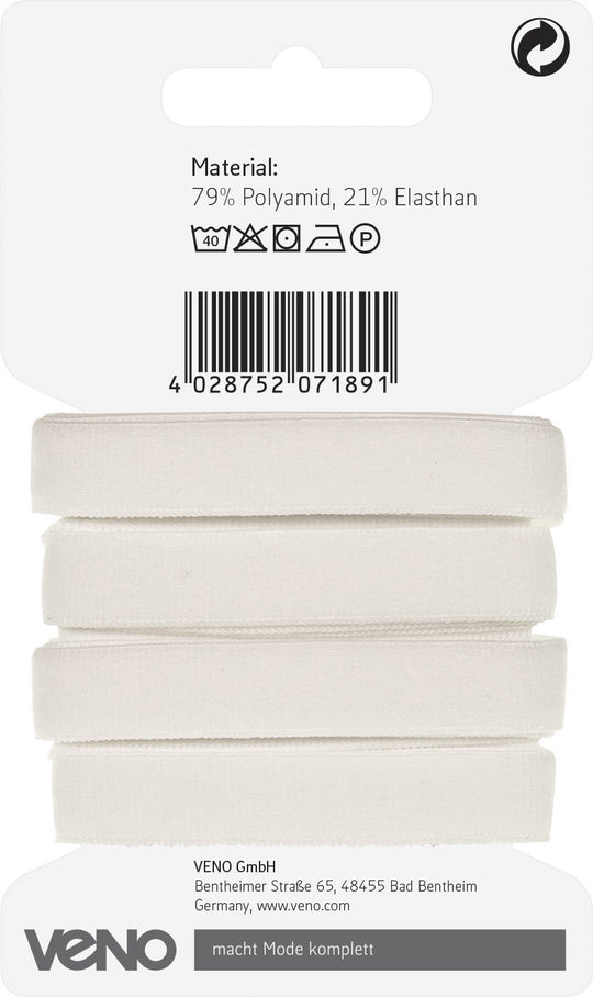 Band Elastic 10mm weiß