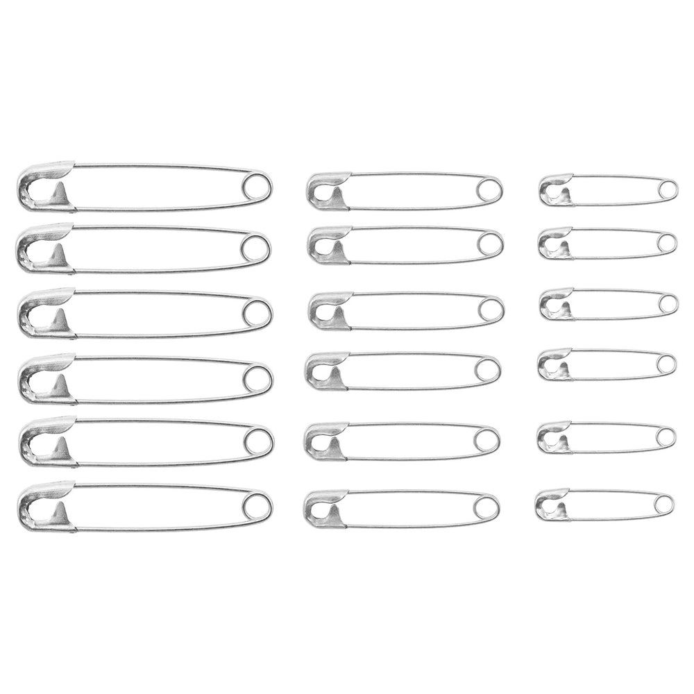 Veno - Sicherheitsnadeln 27/38/51 mm Silber