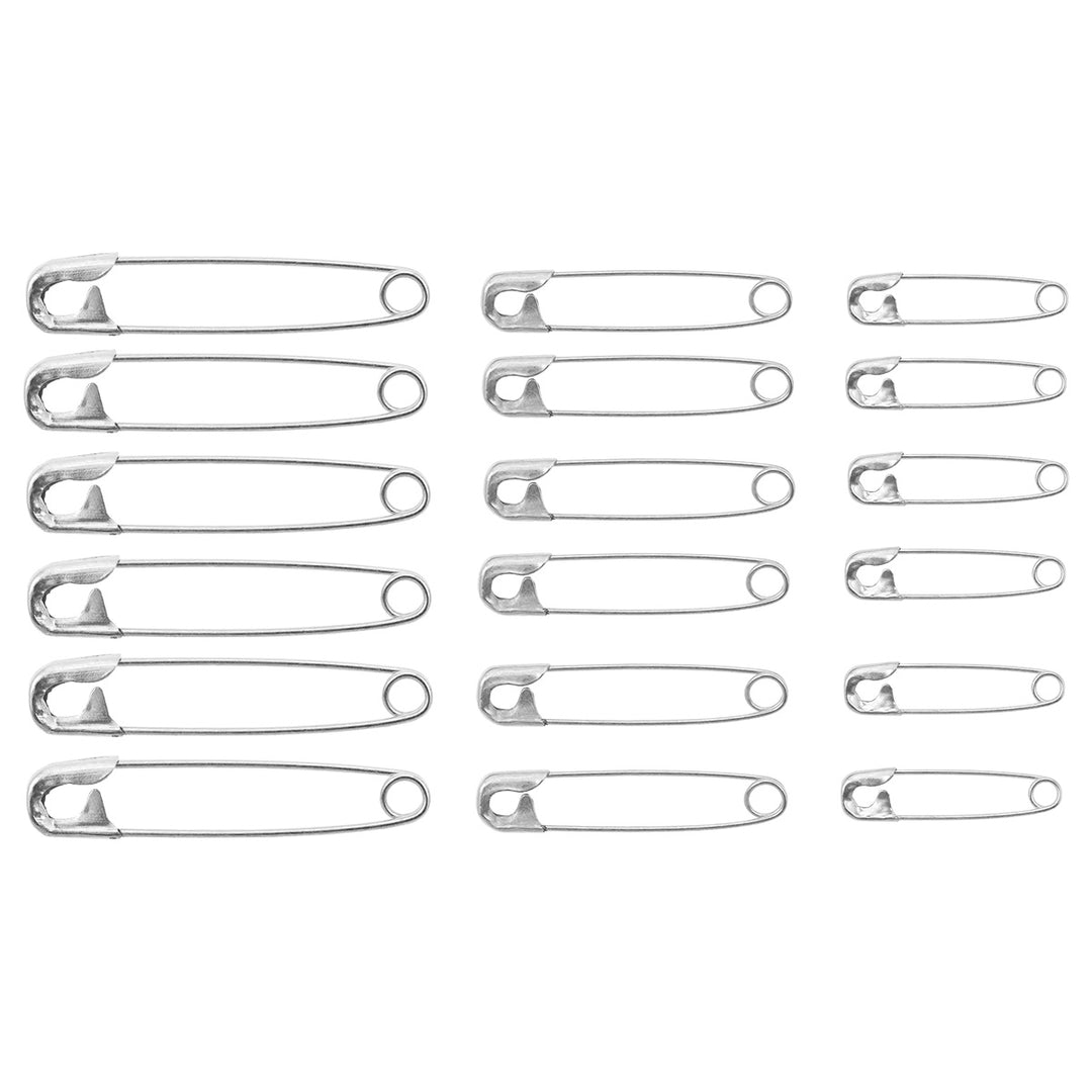 Veno - Sicherheitsnadeln 27/38/51 mm Silber