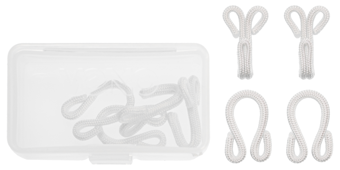 Pelzhaken und -augen