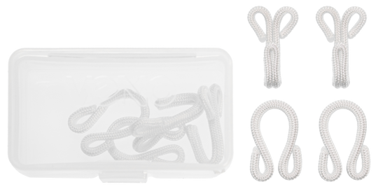 Pelzhaken und -augen