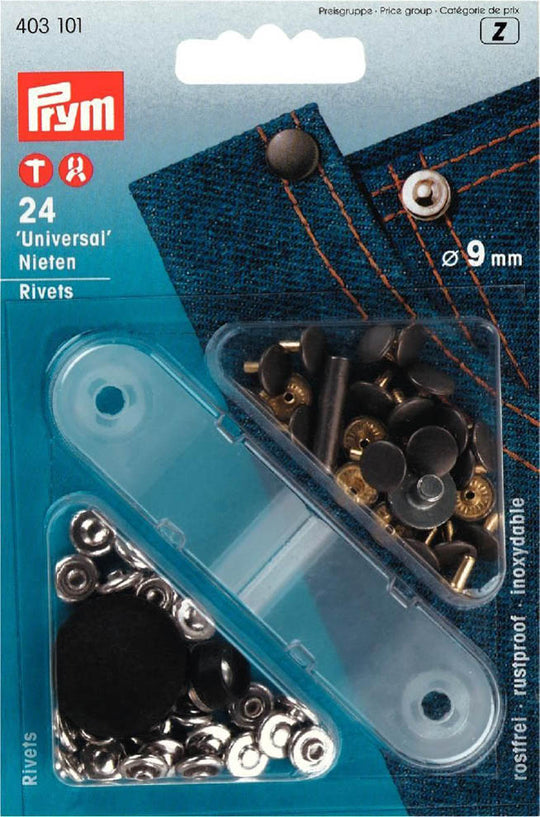 Prym - Nieten 9mm Bronze