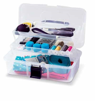 transparent sewing box