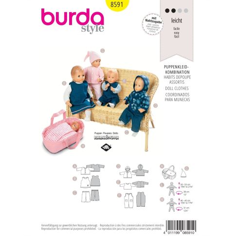 Burda Sewing Pattern 8591