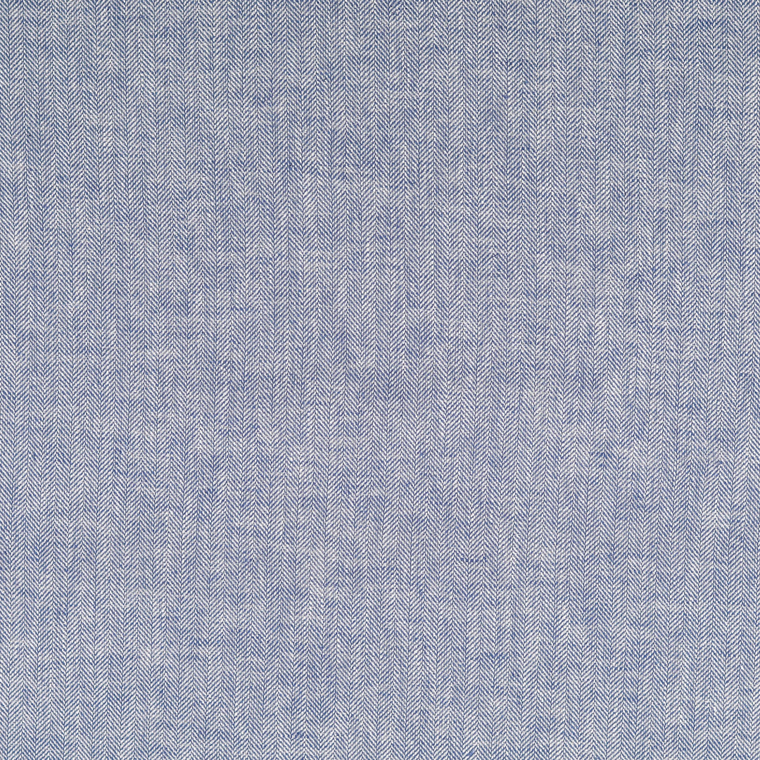Linen - Marly Herringbone Blue