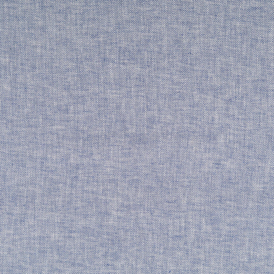 Linen - Marly Herringbone Blue