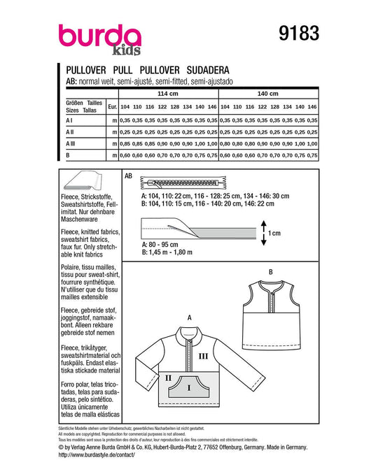 Burda Sewing Pattern 8100