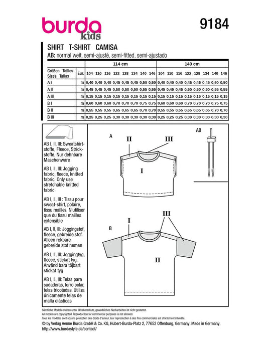 Burda Sewing Pattern 8100