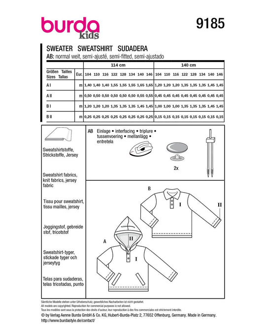 Burda Sewing Pattern 8100