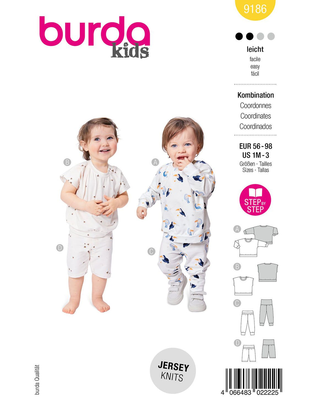 Burda Schnittmuster 9186