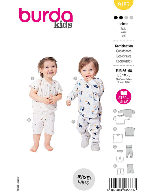 Burda Schnittmuster 9186