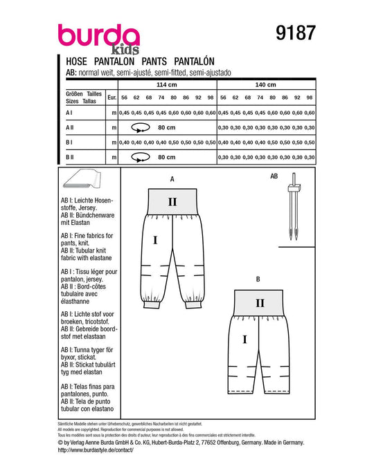 Burda Sewing Pattern 8100