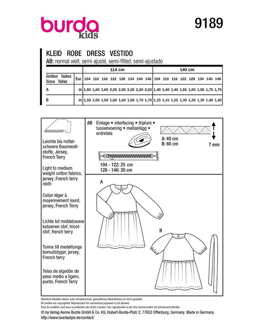 Burda Sewing Pattern 8100