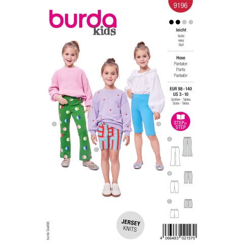 Burda Sewing Pattern 9196