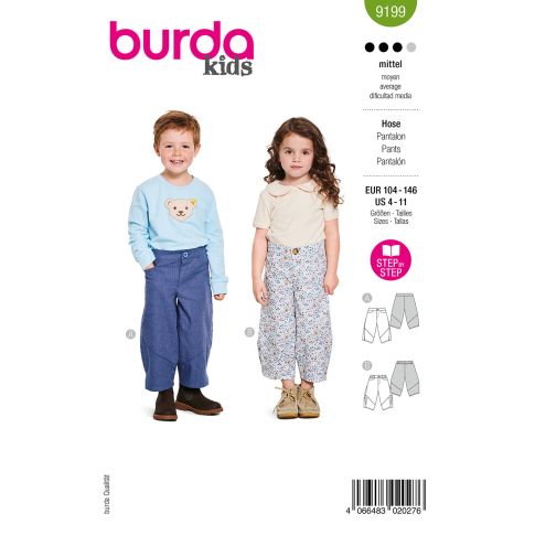 Burda Sewing Pattern 9199