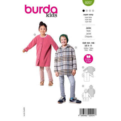 Burda Schnittmuster 9207