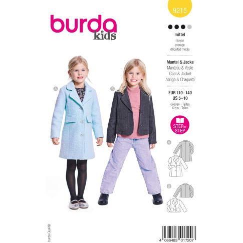 Burda Sewing Pattern 9215