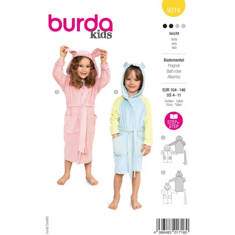 Burda Sewing Pattern 9219