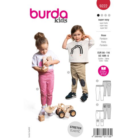 Burda Sewing Pattern 9222
