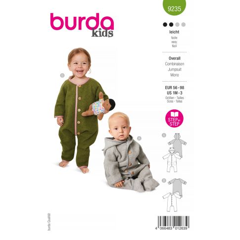 Burda Schnittmuster 9235